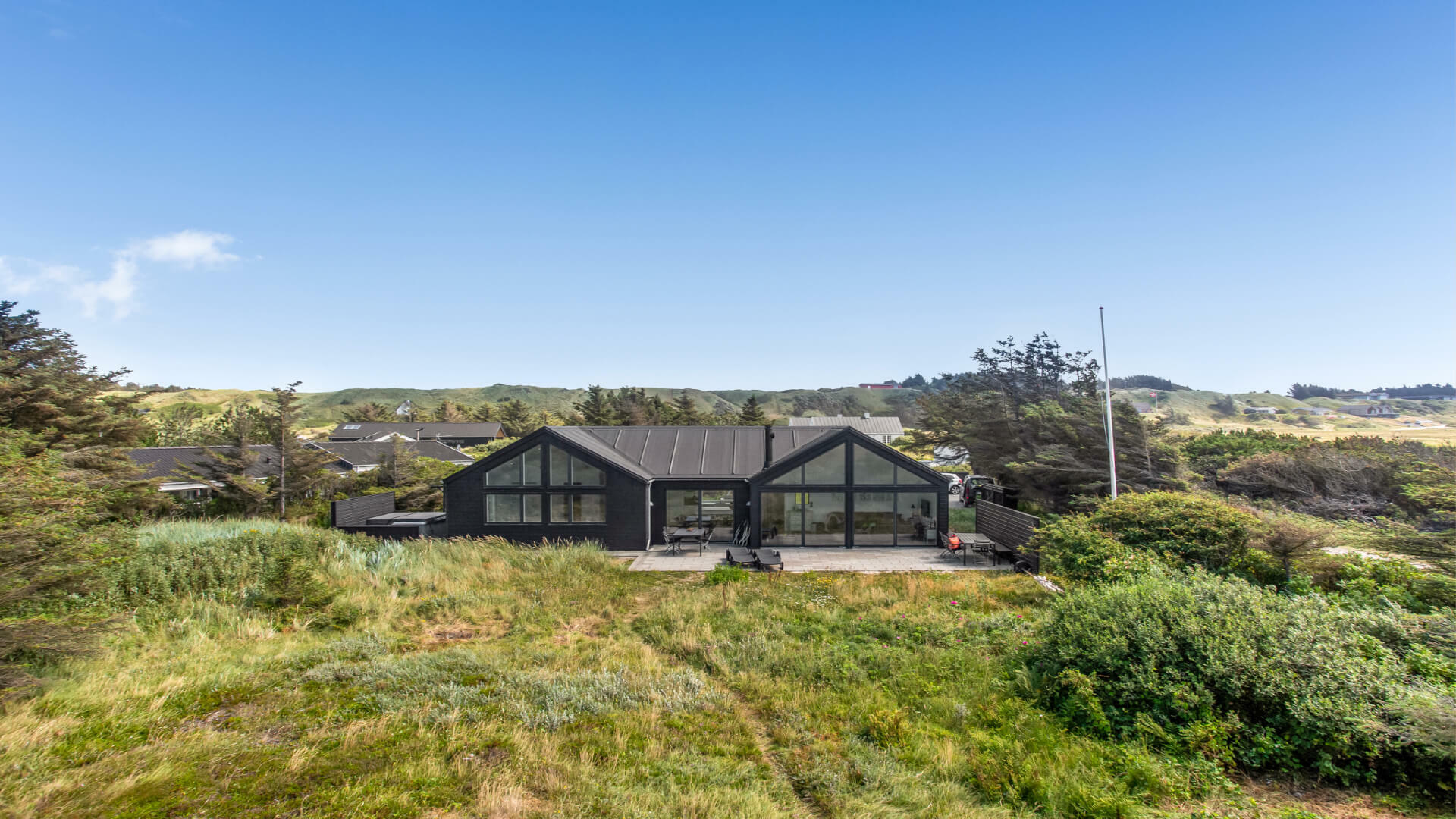 lyxigt semesterhus med pool